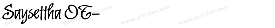 Saysettha OT字体转换